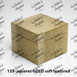 Boîte carrée - Squares gold...