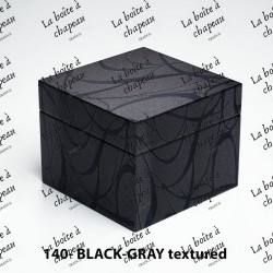 Boîte carrée - Black-gray...