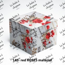 Boîte carrée - Red roses...