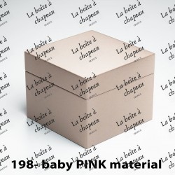 Boîte carrée - Baby pink...