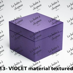 Boîte carrée - Violet...
