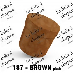 Boîte velours - Brown plush