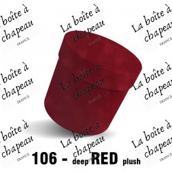Boîte velours - deep red plush