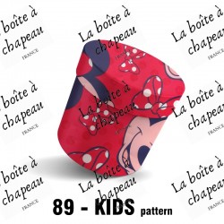 Boîte à chapeau - Kids pattern