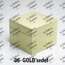 Boîte carrée - Gold sedef