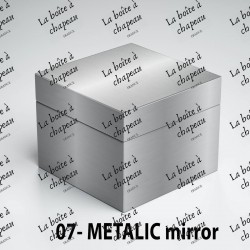 Boîte carrée - Metalic mirror