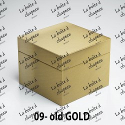Boîte carrée - Old gold