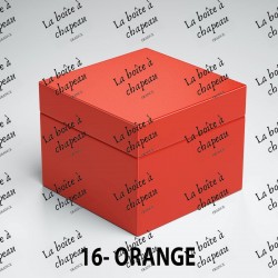 Boîte carrée - Orange