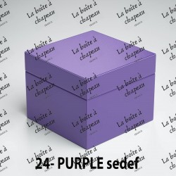 Boîte carrée - Purple sedef