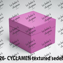 Boîte carrée - Cyclamen...