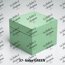 Boîte carrée - Baby green