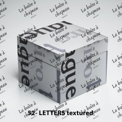 Boîte carrée - Letters...