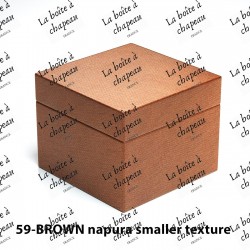 Boîte carrée - Brown napura...