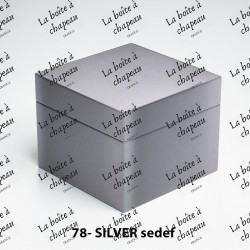 Boîte carrée - Silver sedef