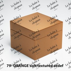 Boîte carrée - Orange soft...
