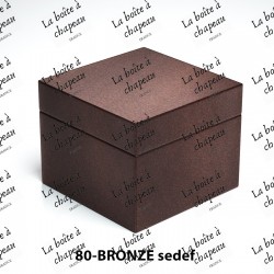 Boîte carrée - Bronze sedef