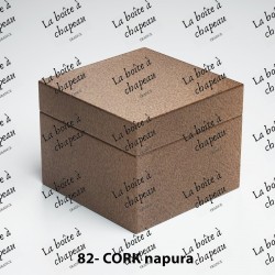 Boîte carrée - Cork napura