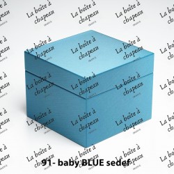 Boîte carrée - Baby blue sedef