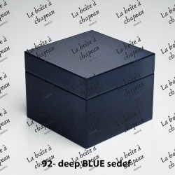 Boîte carrée - Deep blue sedef