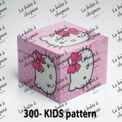 Boîte carrée - Kids pattern...
