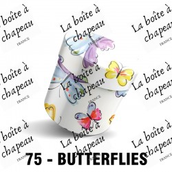 Boîte à chapeau - Butterflies