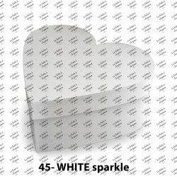 Boîte en cœur - White sparkle
