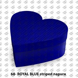Boîte en cœur - Royal blue...
