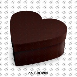 Boîte en cœur - Brown