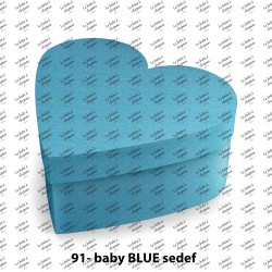 Boîte en cœur - Baby blue...