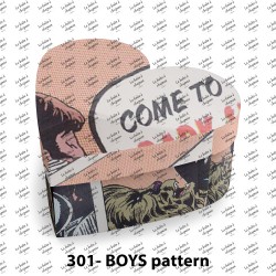 Boîte en cœur - Boys pattern